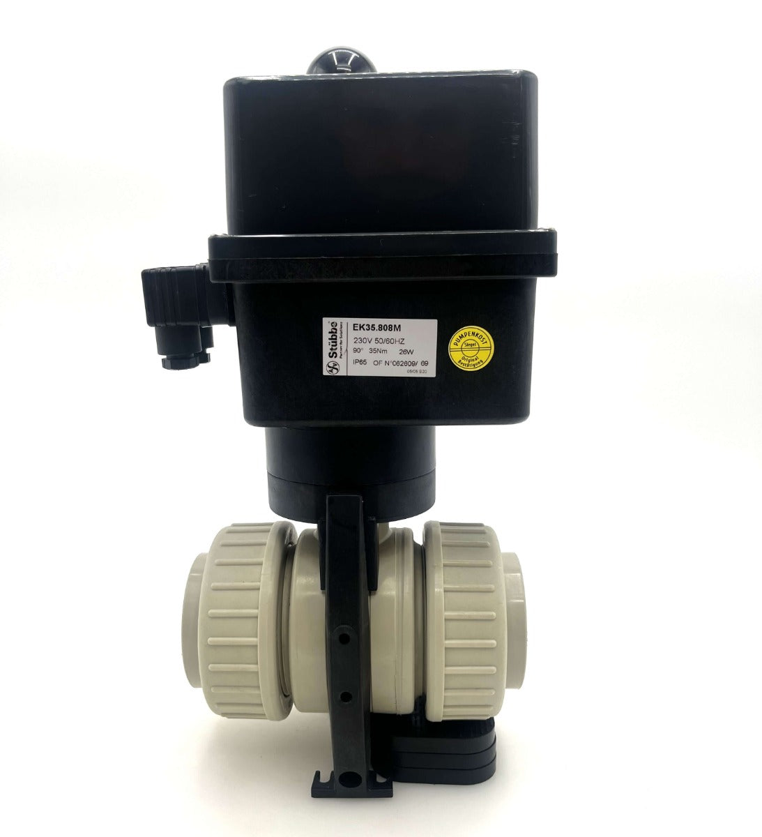 Stübbe Profi 101 Kugelhahn elektrisch DN 50 PN 10 PP PE EPDM 1x230V K18/318