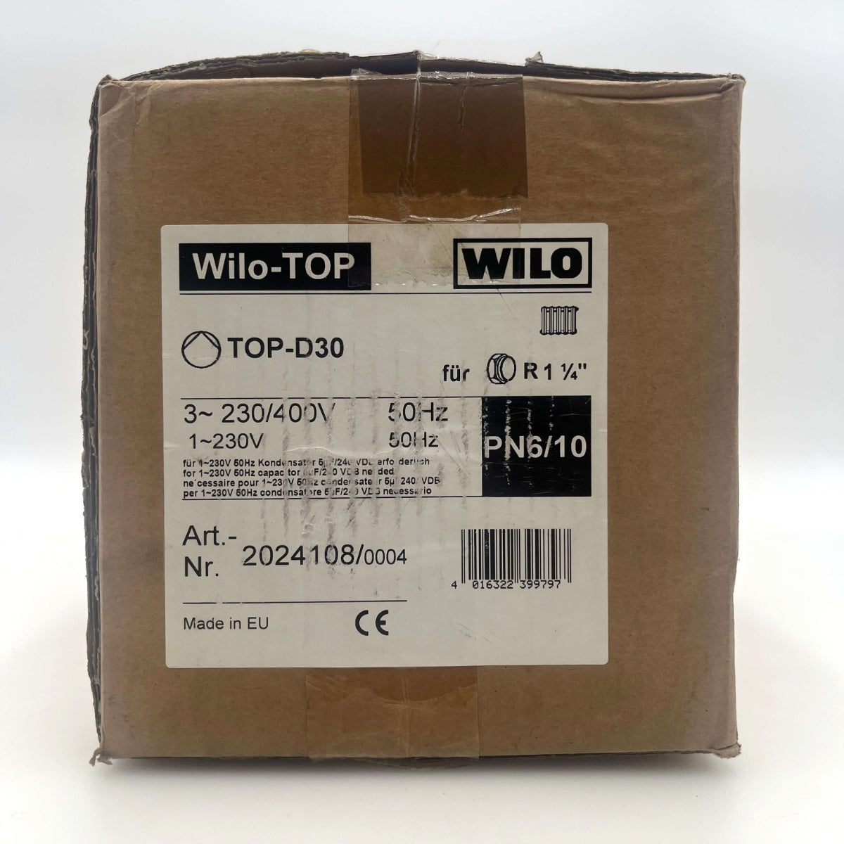 Wilo Top D 30 Heizungspumpe 3x400 V 180mm Umwälzpumpe P11/057