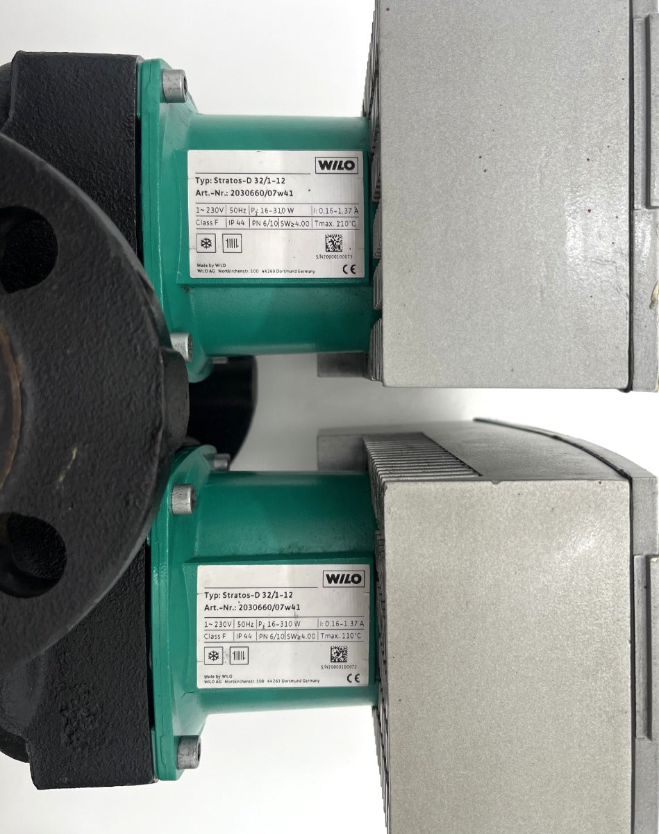 Wilo Stratos-D 32/1-12 Hocheffizienzpumpe 1x230V Heizungspumpe P25/31