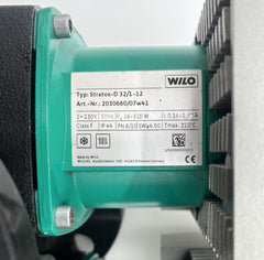 Wilo Stratos-D 32/1-12 Hocheffizienzpumpe 1x230V Heizungspumpe P25/31