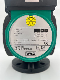 Wilo Top-D 65 Heizungspumpe 3x400V Umwälzpumpe 280mm P13/1115