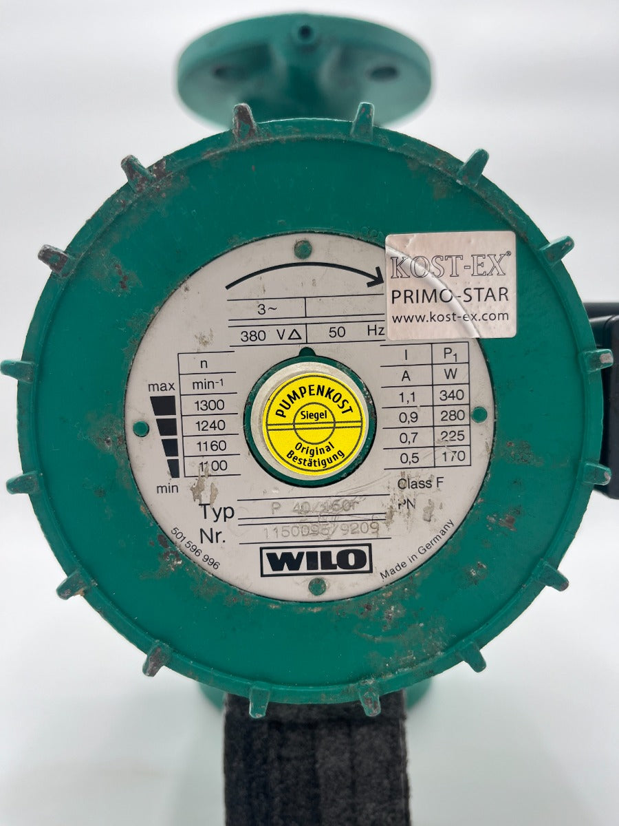 Wilo P 40/160 r  Heizungs- Umwälzpumpe  3x400V  P13/1262