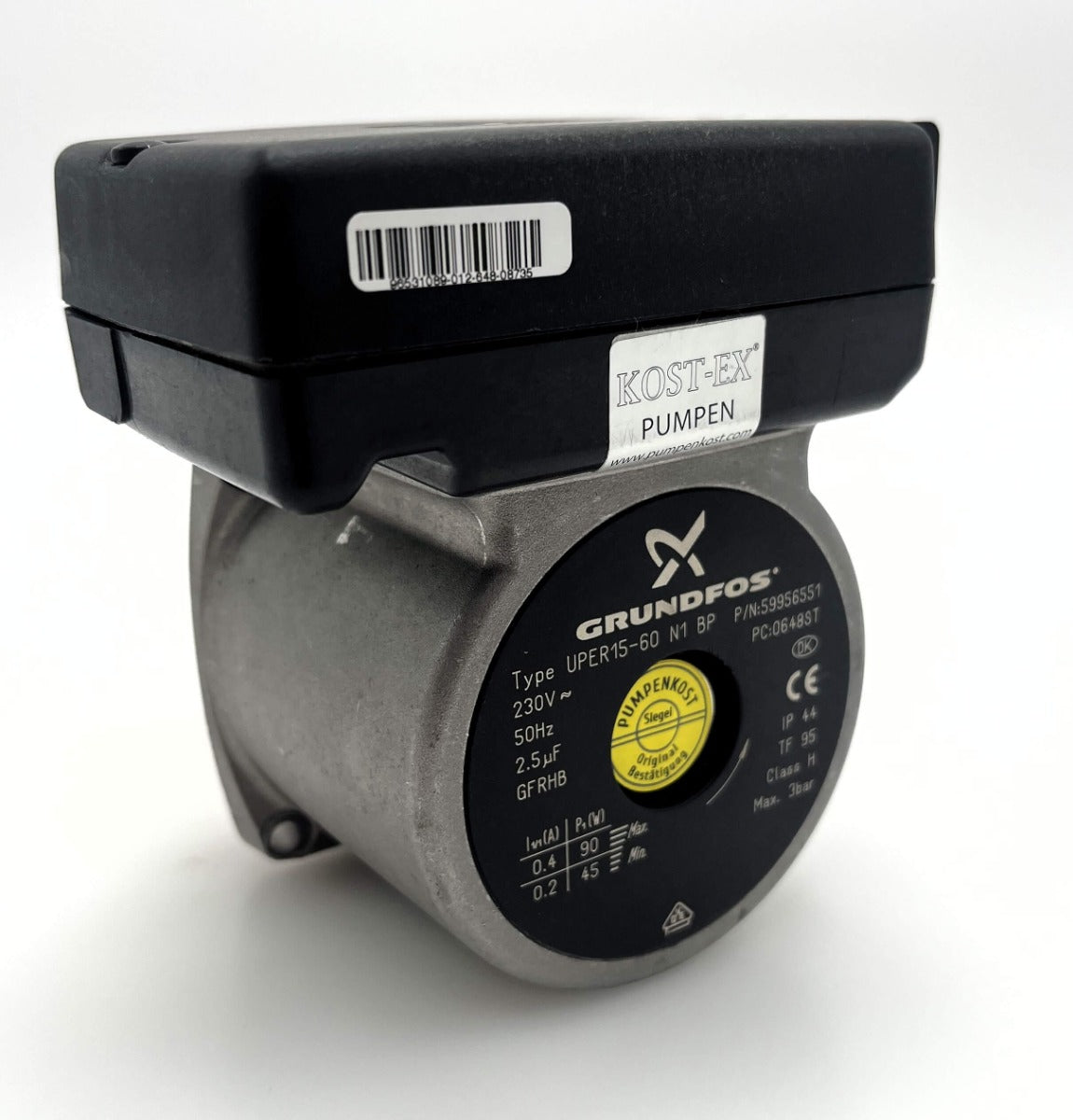 Grundfos UPER 15-60 N1 BP Pumpenkopf Heizung Ersatz 1x230V  P8/766