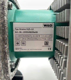 WILO Stratos 32/1-12 Energiesparpumpe 1x230V Heizungspumpe 220mm P12/586