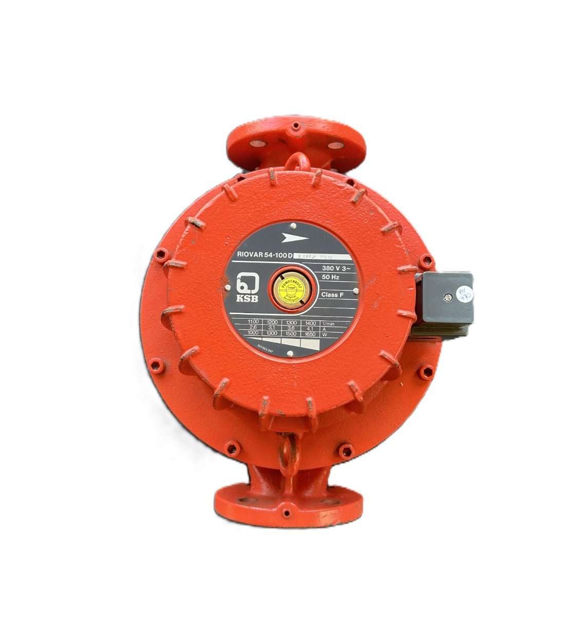 KSB RIOVAR 54-100 D 3x400V Heinzungspumpe passend für Wilo P 50/250r Umwälzpumpe  P9/470