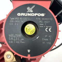 Grundfos UPED 40-120 F Heizungspumpe 1x230V Umwälzpumpe 250mm  P25/11