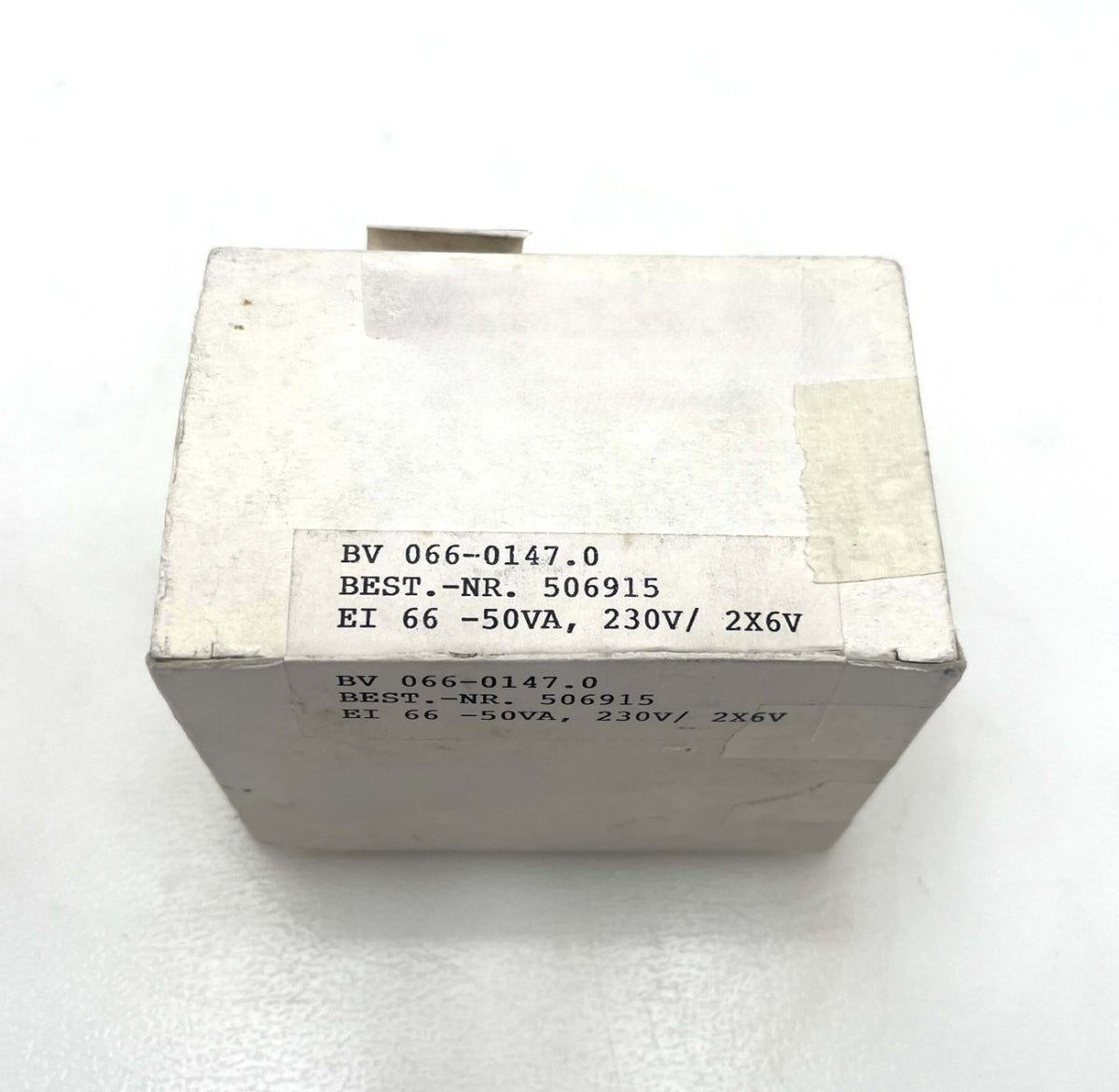 ERA BV66-0147 Transformator 230V auf 2x6V 25VA Trafo EI66 T9/262