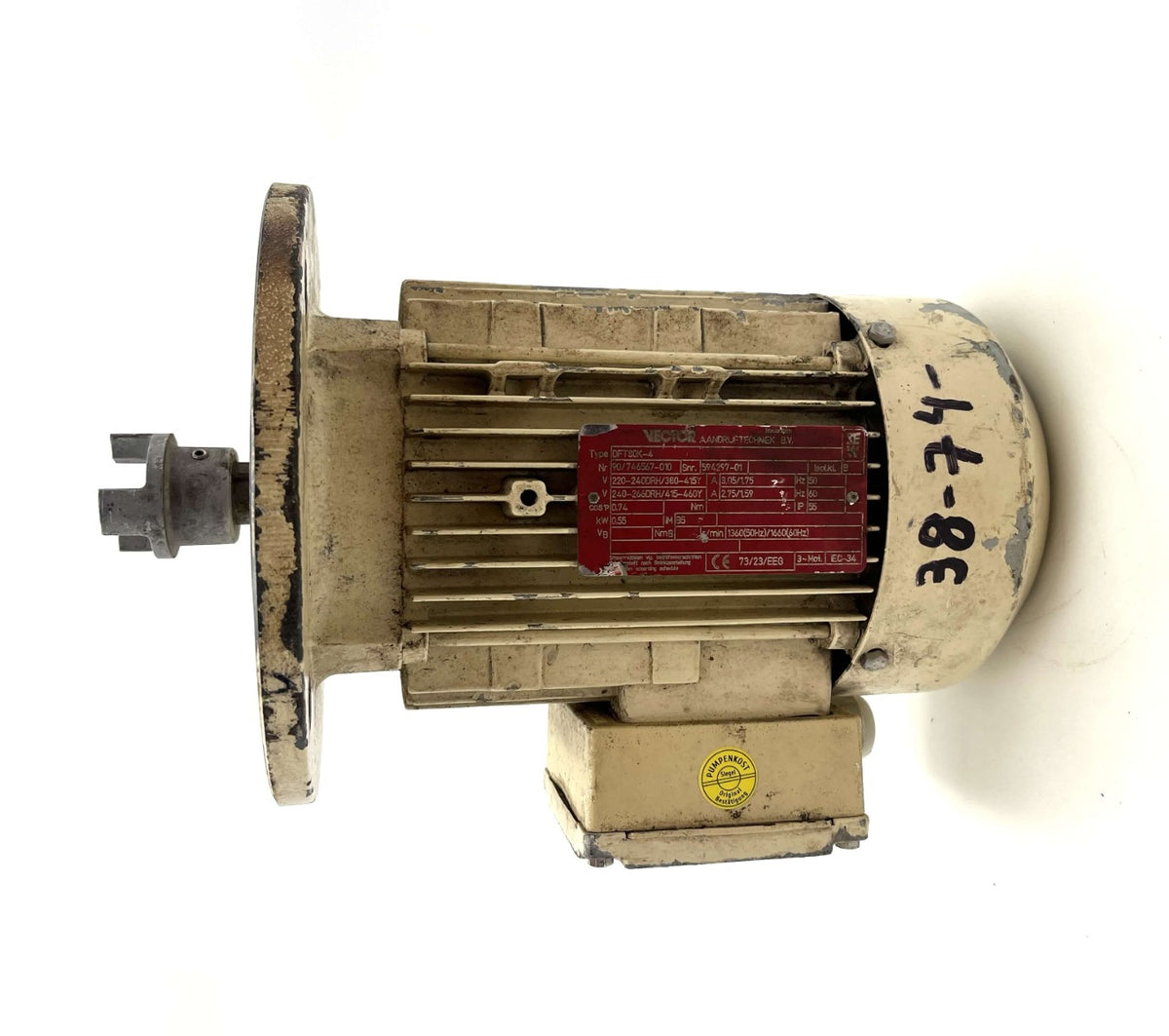 Vector DFT 80K - 4 Motor  Ersatzmotor 3x400 V Pumpenmotor P19/19