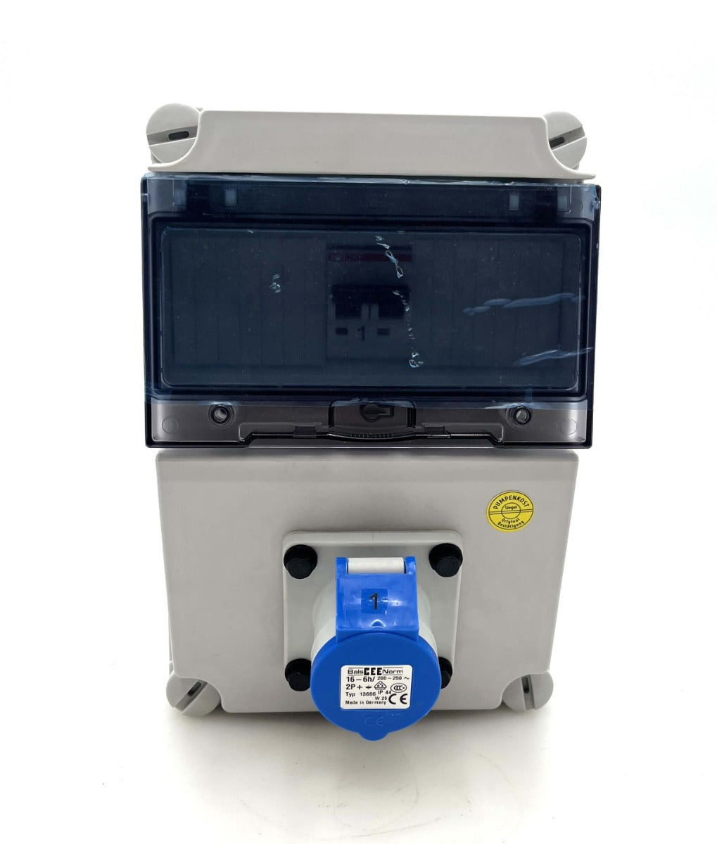 BALS CEE 16A Steckdose 230V 2-polig 10A Industrie Baustromverteiler Typ 175808 K166140226  P19/36 