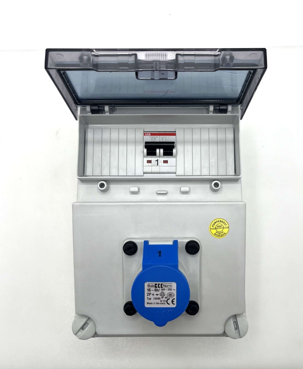 BALS CEE 16A Steckdose 230V 2-polig 10A Industrie Baustromverteiler Typ 175808 K166140226  P19/36 