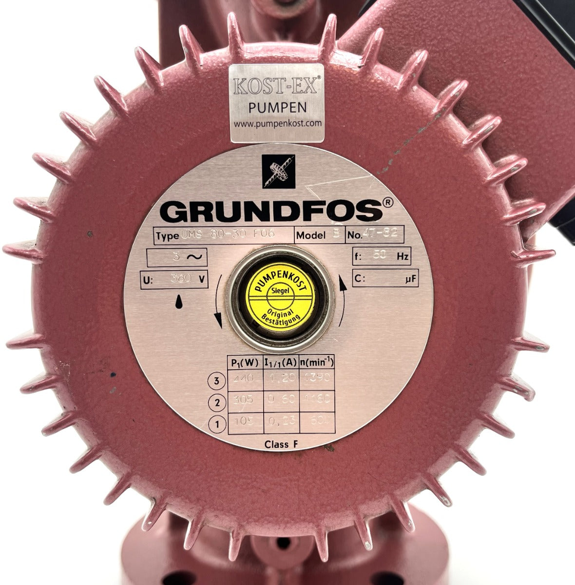 Grundfos UMS 80-30 F 06 Heizungspumpe 3x400V Umwälzpumpe 360mm DN80 P15/234