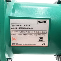 WILO Stratos-Z 50/1-9 1x230V Brauchwasser Zirkulationspumpe  P12/572