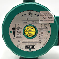 Wilo RP 25/100 r Umwälz- Heizungspumpe 3x400V  P13/588