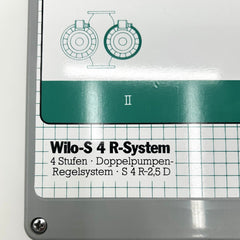Wilo - S4   R - System   4 Stufige Doppelpumpen - Regelung Pumpenregler S14/186