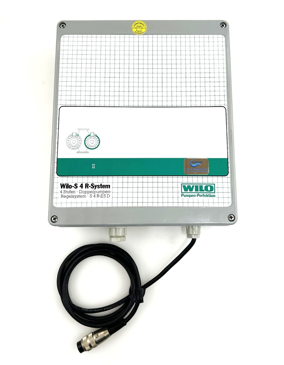 Wilo - S4   R - System   4 Stufige Doppelpumpen - Regelung Pumpenregler S14/186