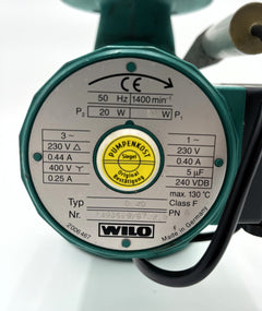 Wilo D 40 Heizungspumpe Umwälzpumpe 1x230V 220mm P13/1181