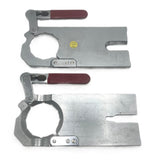 Aufspannplatten Geberit d 75 für Schweißmaschine 2 Platten K18/333