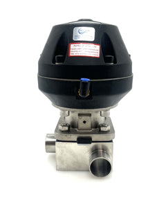 GEMÜ Membranventil 687 Edelstahl DN32 1 1/4 Zoll 6 BAR  – 316L / 1.4435 K17/902