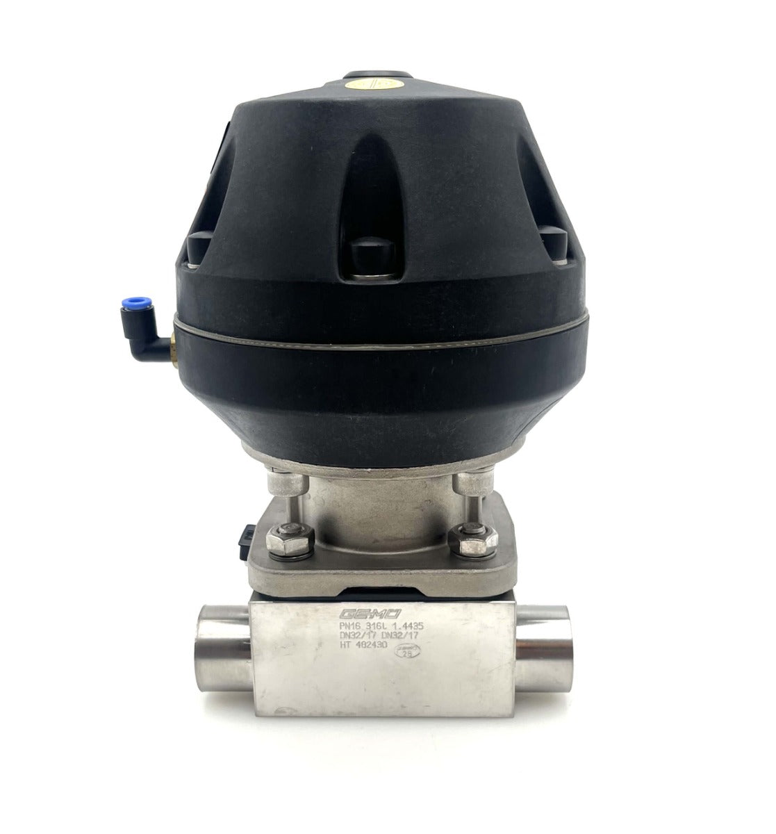 GEMÜ Membranventil 687 Edelstahl DN32 1 1/4 Zoll 6 BAR  – 316L / 1.4435 K17/902