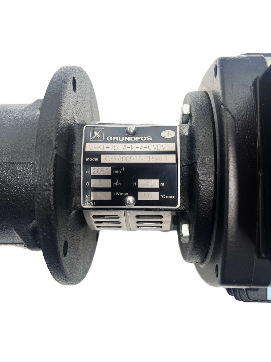 Grundfos SPK 1 - 15 A-W-A-CVBV Tankpumpe 3x400 V Druckpumpe P21/56
