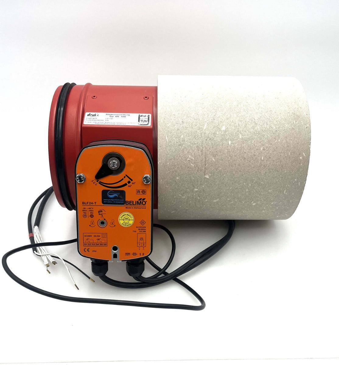 Belimo BLF24-T Strulik BR-K90  Brandschutzkappe Brandschutz Absperrvorrichtung  P12/344