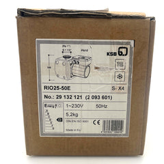 KSB Rio 25-50 E Heizungspumpe 1x230V Umwälzpumpe 180mm P14/792