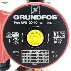 Grundfos UPS 20-40 Ölkühler mit Pumpe Fluid Team GmbH Typ 2312F8166 Hydraulik P12/734