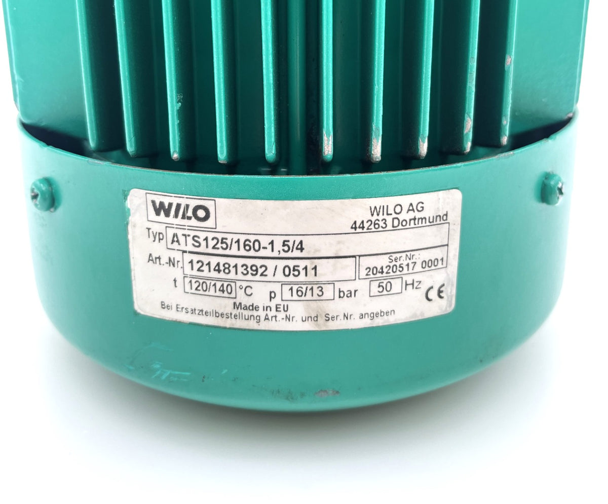Wilo ATS 125/160-1,5/4 Pumpenmotor AF90L/4I11 Trockenläuferpumpe  P12/288