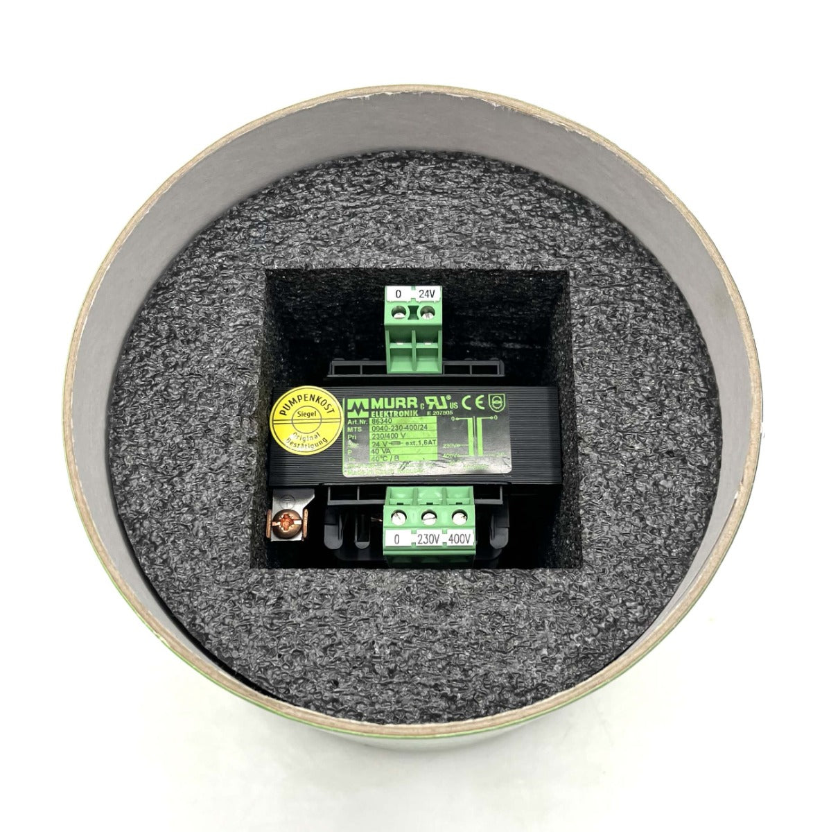 Murr Elektronik Trafo pri 230 V 400 V sec 24 V 40 VA Transformator T9/501