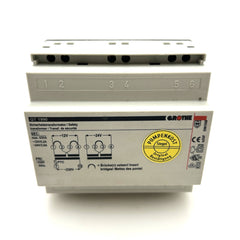 Grothe Sicherheitstrafo GT 1990 pri. 230 V sec. 12 V Trafo T9/1051
