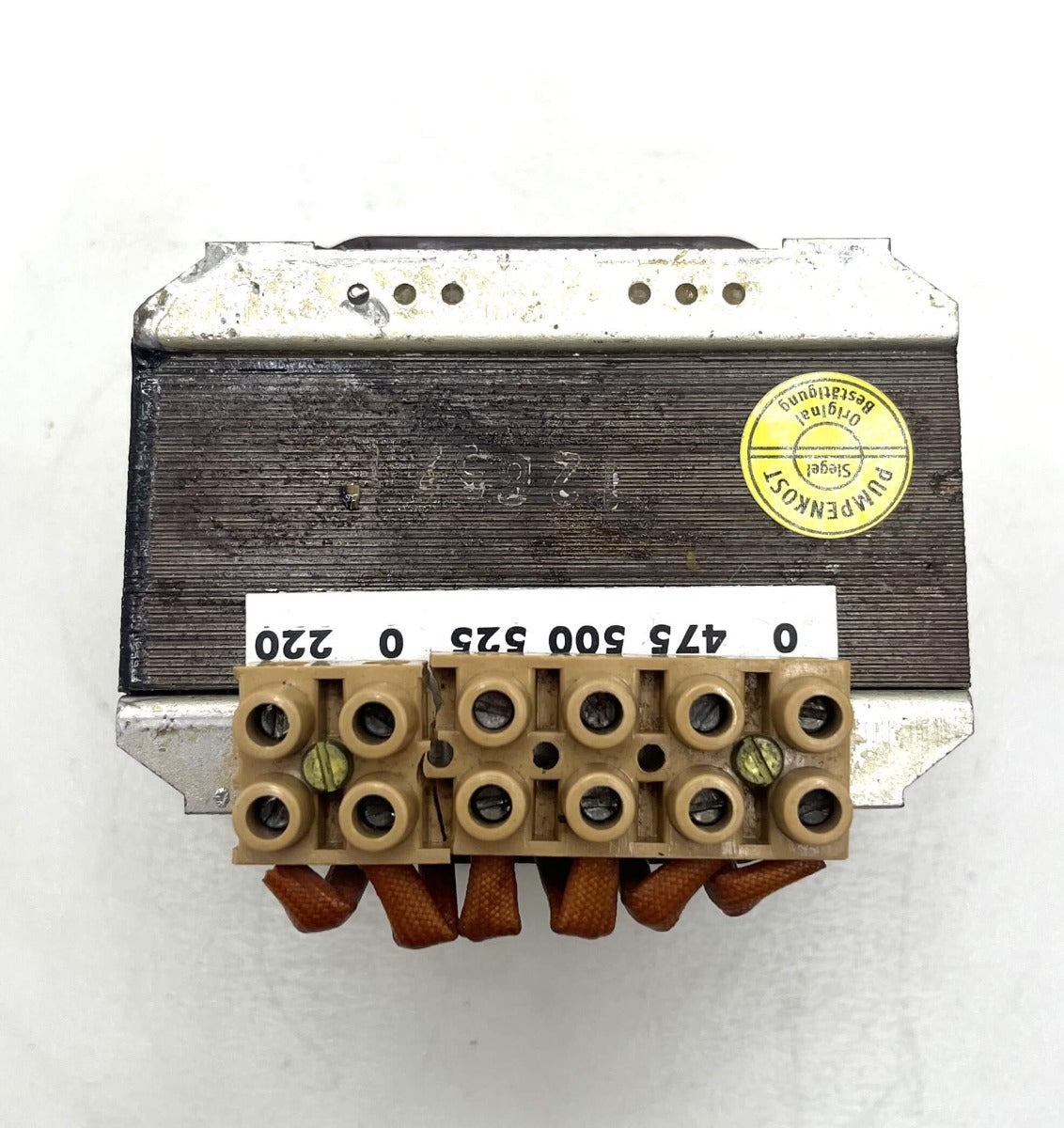 EST 130/500 Transformator 475–525V auf 220V 0,59A 130VA Trafo  T9/301