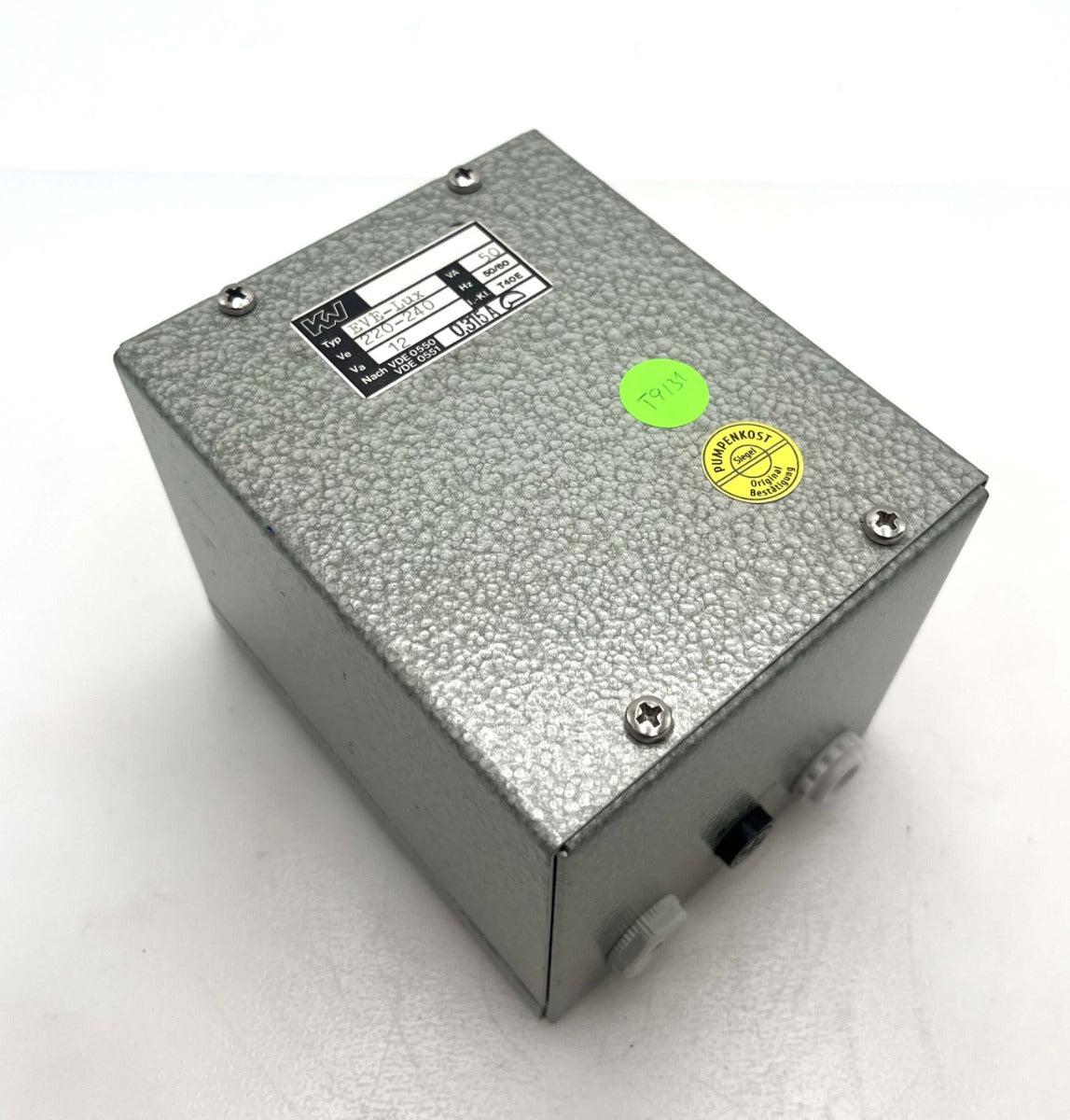 KW EVE-LUX Transformator 220–240V auf 12V AC – für Halogenlampen  T9/31