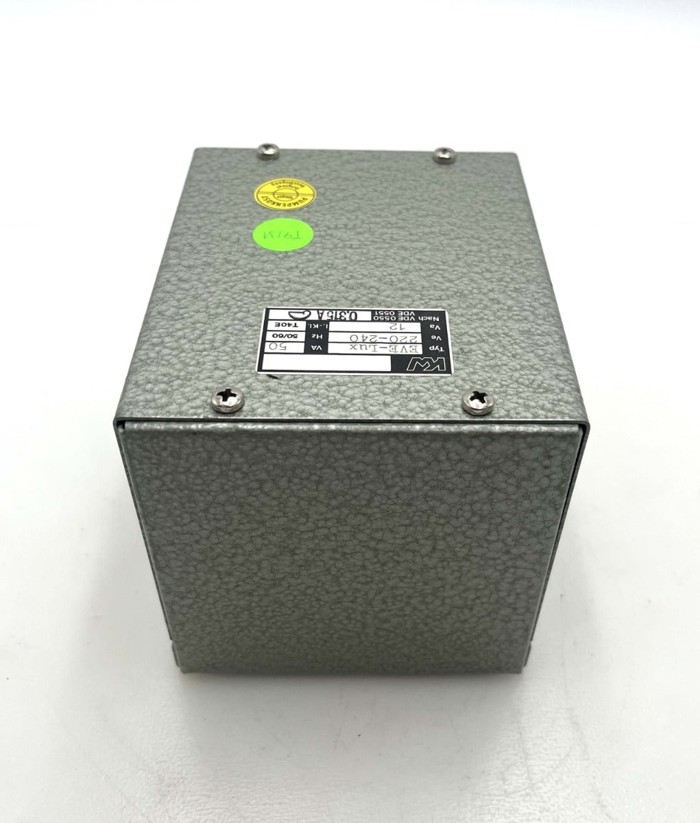 KW EVE-LUX Transformator 220–240V auf 12V AC – für Halogenlampen  T9/31