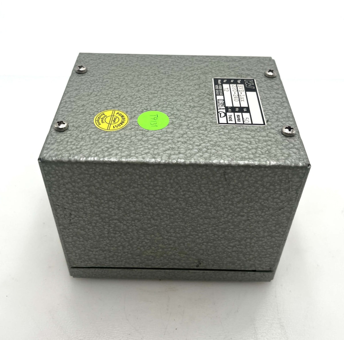 KW EVE-LUX Transformator 220–240V auf 12V AC – für Halogenlampen  T9/31