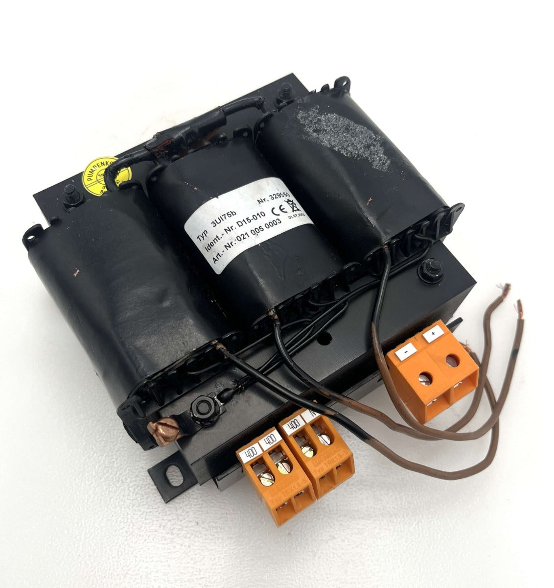Trenntransformator 3UI75B 3x400V auf 3x18V AC – Industrie Trafo D15-010 T9/317