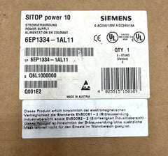 Siemens SITOP power 10 Netzgerät 230 V auf 24V DC 10A T9/318