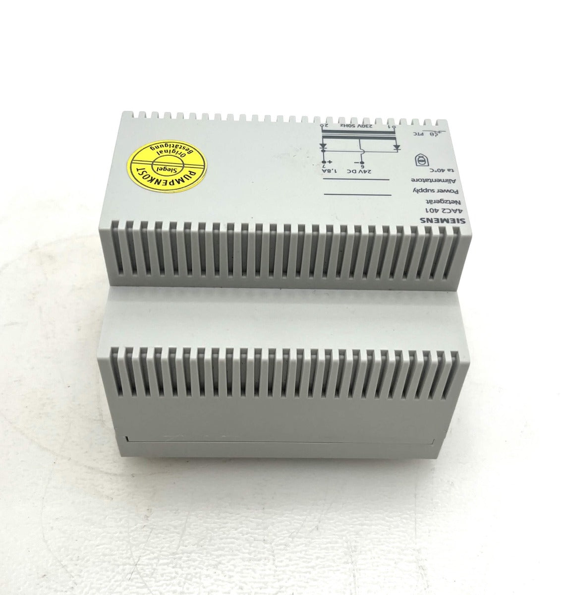 Siemens Netzgerät 4AC2 401 – 230V auf 24V DC 1,8A Industrie Stromversorgung T9/319