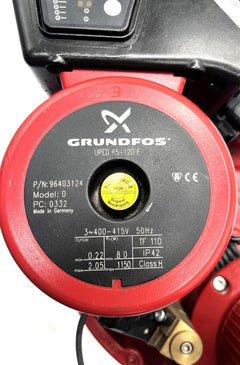 Grundfos UPED 65-120F 3x400V Heizungspumpe 340mm Doppelpumpe PL24/11