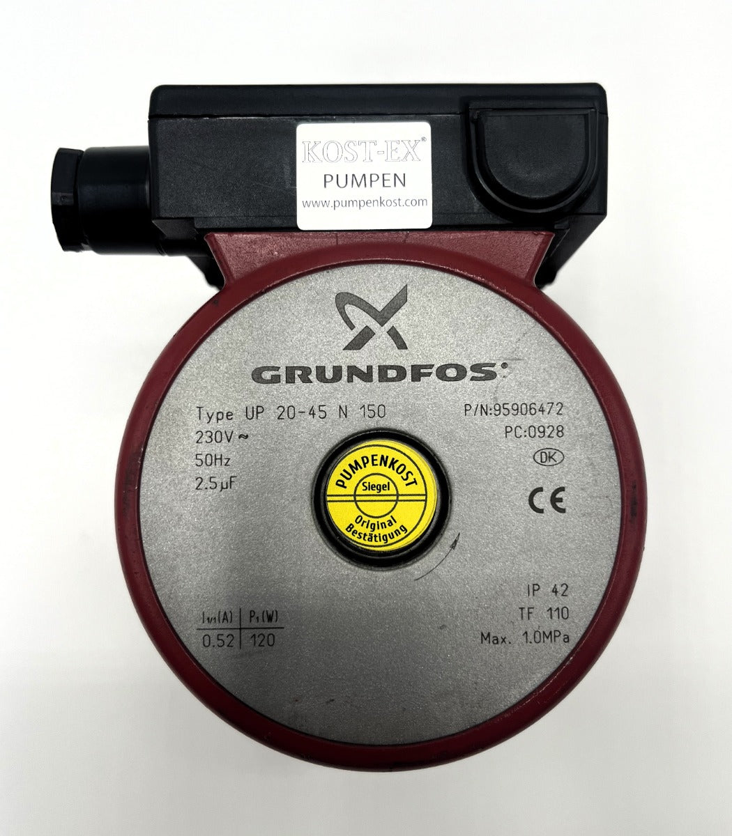 Grundfos UP 20 - 45 N Nirosta Brauchwasserpumpe 1x230V  P16/305 