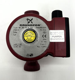 Grundfos UP 20 - 15 N 150 Brauchwasserpumpe Trinkwasser  P14/832