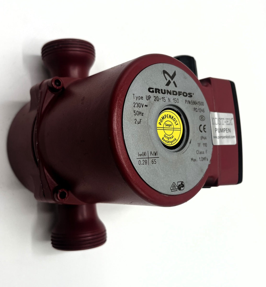 Grundfos UP 20 - 15 N 150 Brauchwasserpumpe Trinkwasser  P14/832