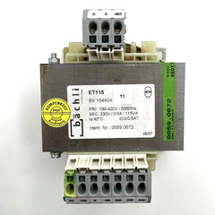 Bächli Trafo BV15440A Pri 190-420V sek 230 V 115 VA Transformator T9/229