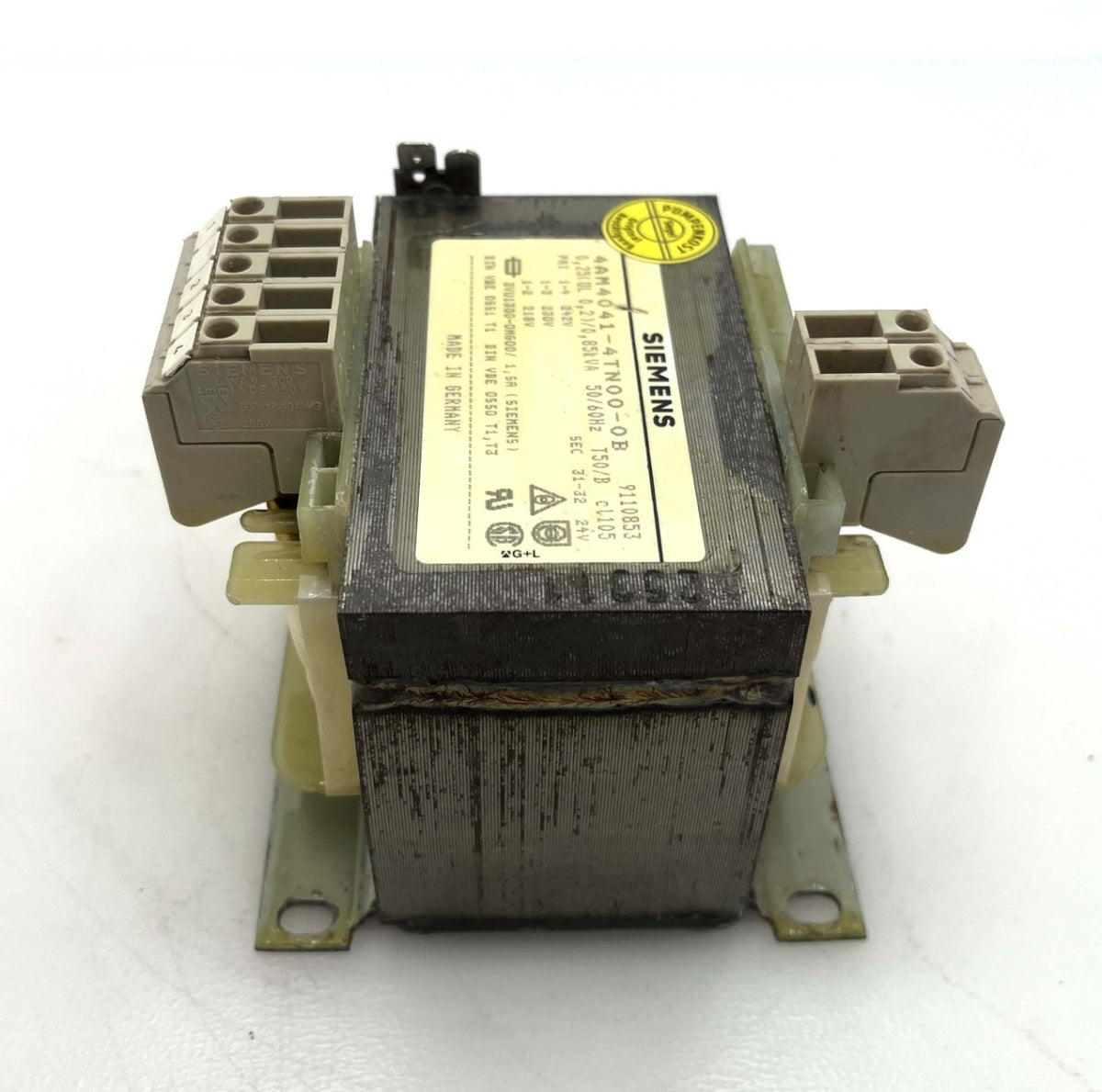 Siemens Transformator 4AM4041-4TNOO-OB – 230V auf 24V 250/850VA Steuertrafo T9/322