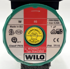Wilo Star Z 25/2 Brauchwasserpumpe Trinkwasser 1x 230 V   P14/255
