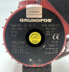 Grundfos UPS 32-30 / F Heizungspumpe Umwälzpumpe 1x230V P13/1348