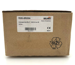 Belimo R350 3-Wege-Kugelhahn mit Innengewinde & SR230A Drehantrieb, 20 Nm, AC 100–240 V K18/433