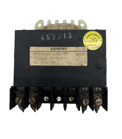 Trafo Siemens 4AM5157 - 0AA pri. 380 V sec. 24 V Transformator T17/3
