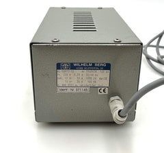 Wilhelm Berg GL-EKR12-10 Transformator 230V auf 12V / 10V 160VA VDE Trafo T9/345