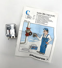 Grundfos Relais-Set Serie 200 UMC / UPC Pumpe Klemmkastenrelais P10/339