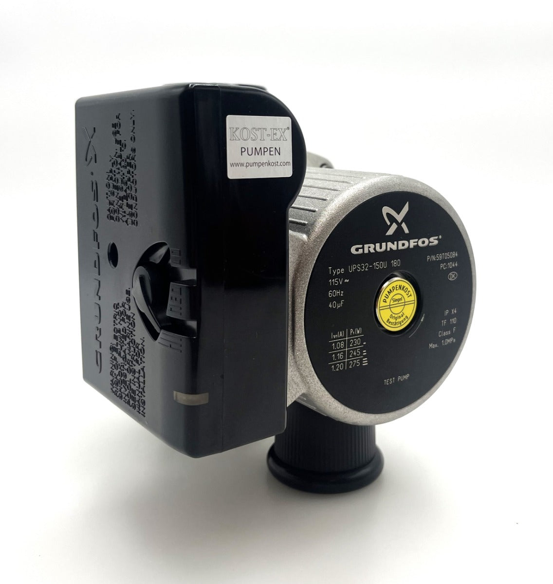 Grundfos UPS 32-150 U 180 Heizungspumpe 115V P15/541 